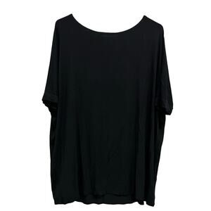 Emma's Closet Black Bamboo Dolman Sleeve Top Medium